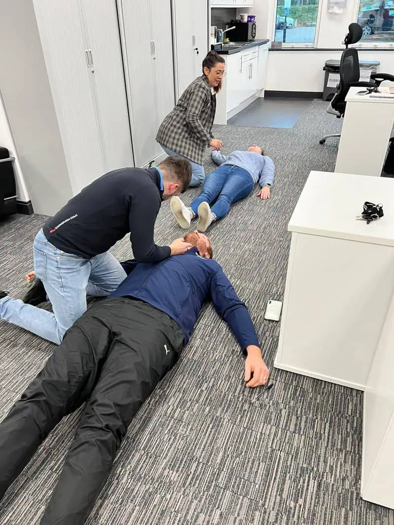 Group learning recovery position